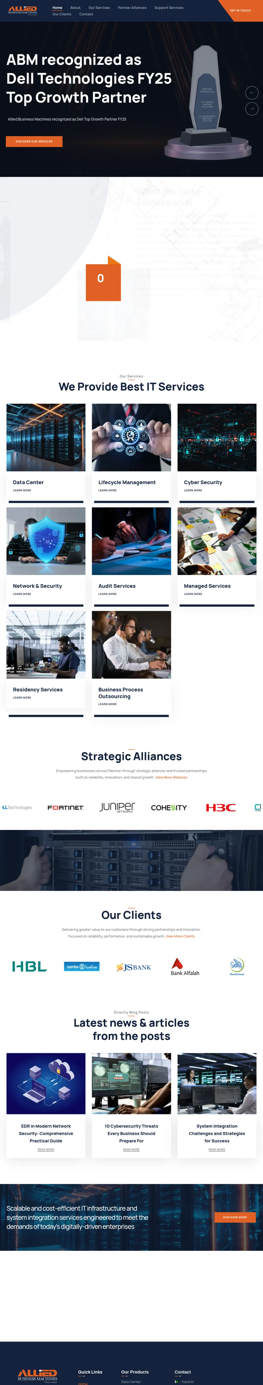 ABM Infosys — full page