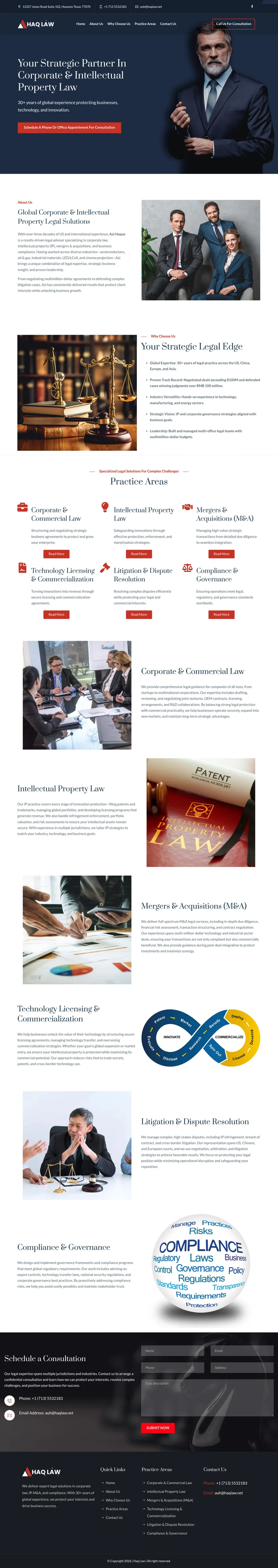 Haq Law — full page